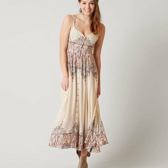 free people caldasi midi dress